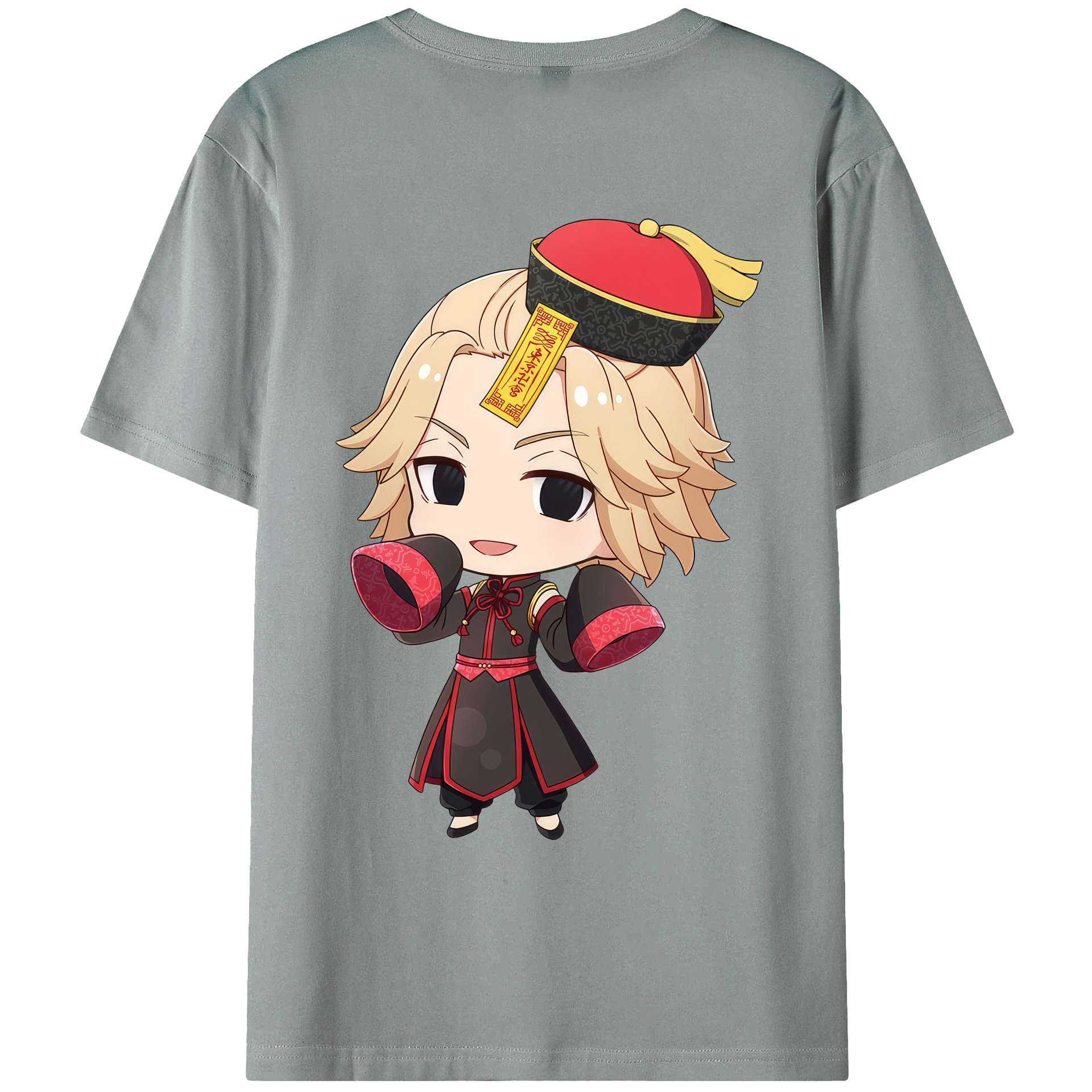 （画像用） 東京リベンジャーズ Tokyo Revengers 綿100％ メンズ半袖Tシャツ（バックプリント） 通気性